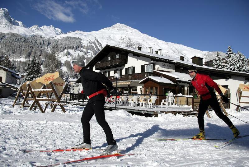 Hotel Buenda Davos Bagian luar foto